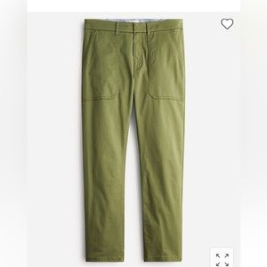 J Crew Patch-pocket slim boyfriend chino pant